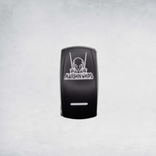 Marshin Whips Illuminated Rocker Switch | Universal LED Control | On/Off Laser-Etched
