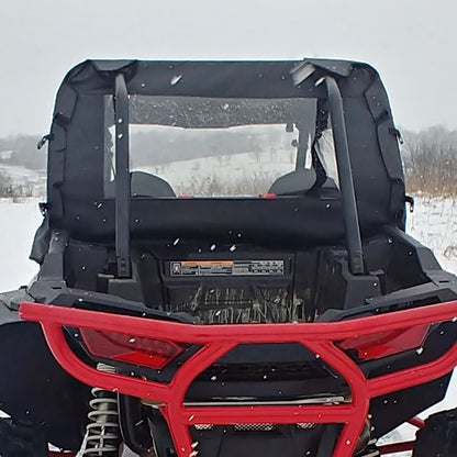 Polaris RZR Soft Rear Windshield by 3 Star UTV, product view 1