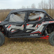 Polaris RZR 4 Turbo S Soft Upper Doors by 3 Star UTV, product view 1