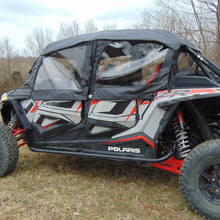 Polaris RZR 4 Turbo S Soft Upper Doors by 3 Star UTV, product view 2