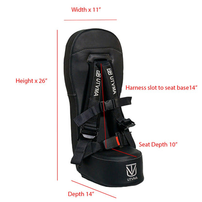 Can-Am Maverick R MAX Front Bump Seat with Harness