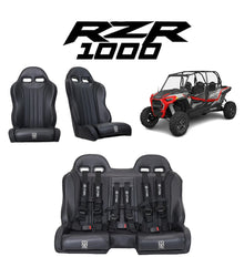 Polaris RZR XP 1000 / Turbo Front Bucket Seats & Rear Bench Seat