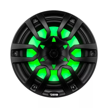 NXL 10" 2-Way Coaxial Marine Speaker with LED RGB Lights | 200W RMS 4-Ohm