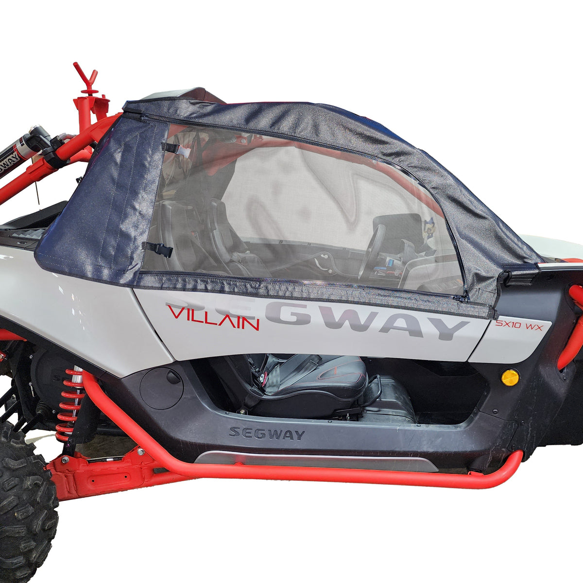 Segway Villain Soft Upper Doors with Mesh Windows by 3 Star UTV, product view 1