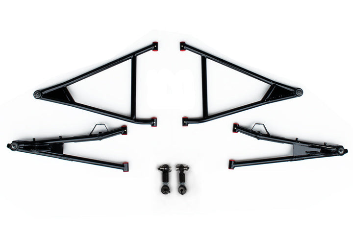 Can-Am Maverick X3 72" STS A-Arm Kit by Lone Star Racing, front view