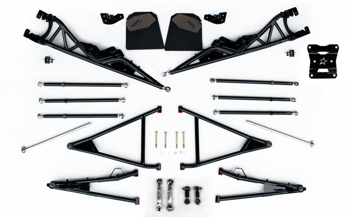 Can-Am Maverick X3 72" STS Suspension Kit by Lone Star Racing, front view