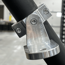 Adjustable Light Pod Mounting Clamp by AJK Offroad, close-up detail