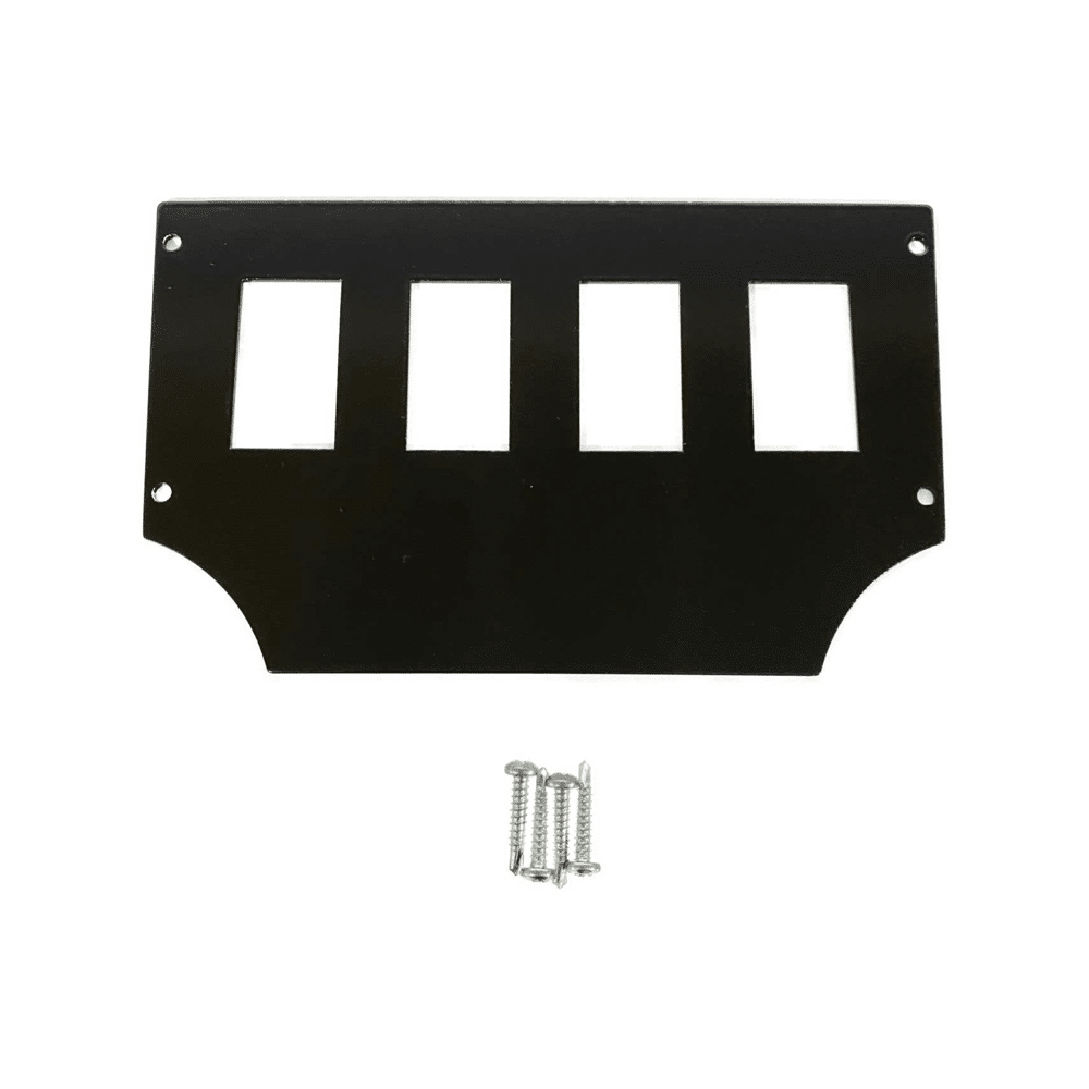Honda Talon Switch Dash Panel by AJK Offroad, front view