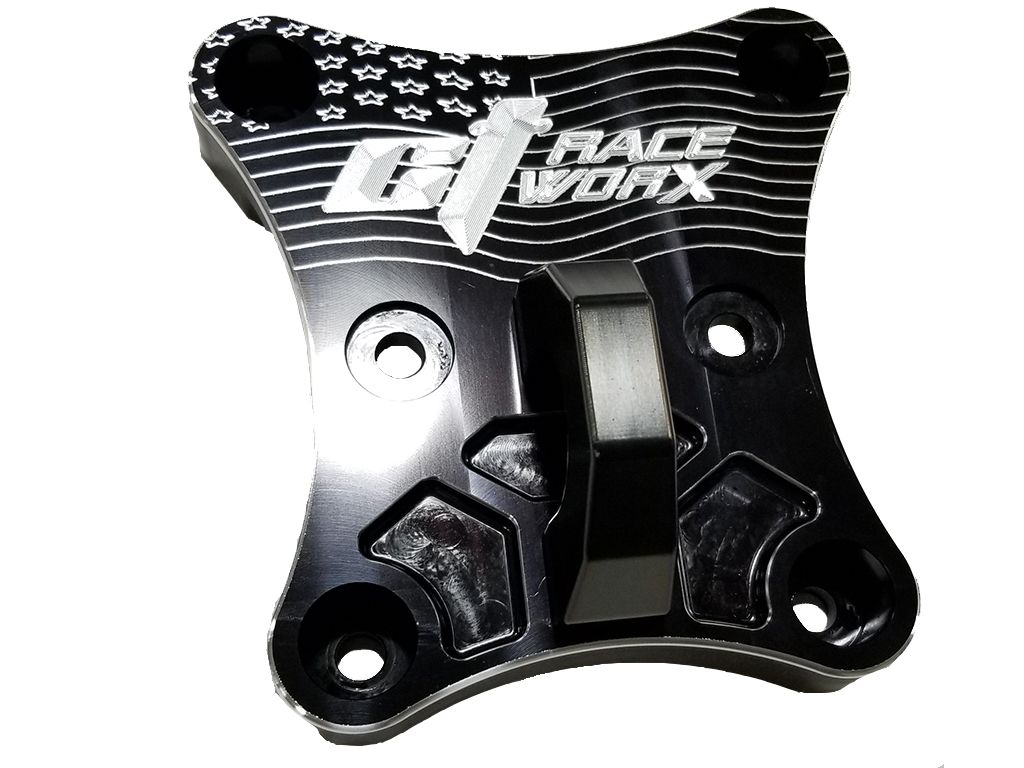 Can-Am Maverick X3 Billet Proof Radius Rod Plate with Tow Ring
