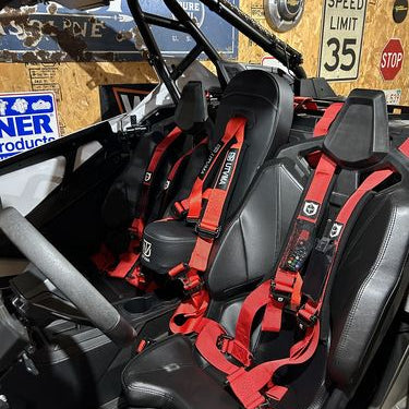 Polaris RZR Pro R / Pro XP / Turbo R Bump Seat with Harness | UTVMA