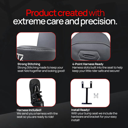 Maverick X3 Max Bump Seat (2017+)