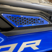 Polaris RZR Pro R / Pro S / Pro XP / Turbo R Intake Vent Covers by AJK Offroad, close-up detail