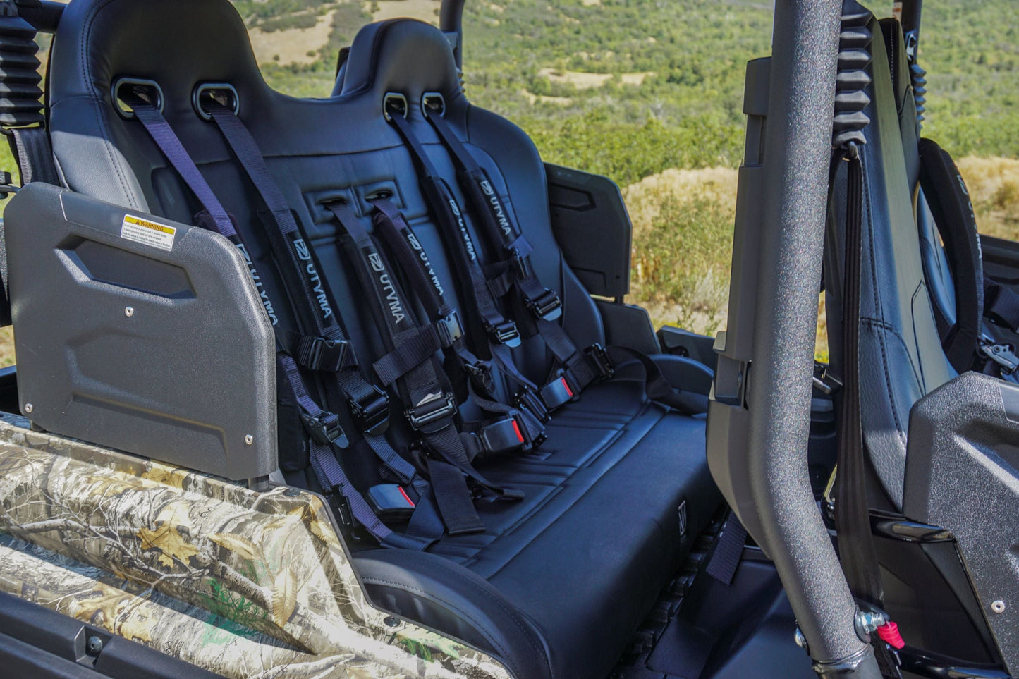 Wolverine RMAX 4 Rear Bench Seat (2021-2024)