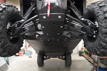 Yamaha Wolverine RMAX4 (2025+) UHMW Skid Plate by Factory UTV, close-up detail