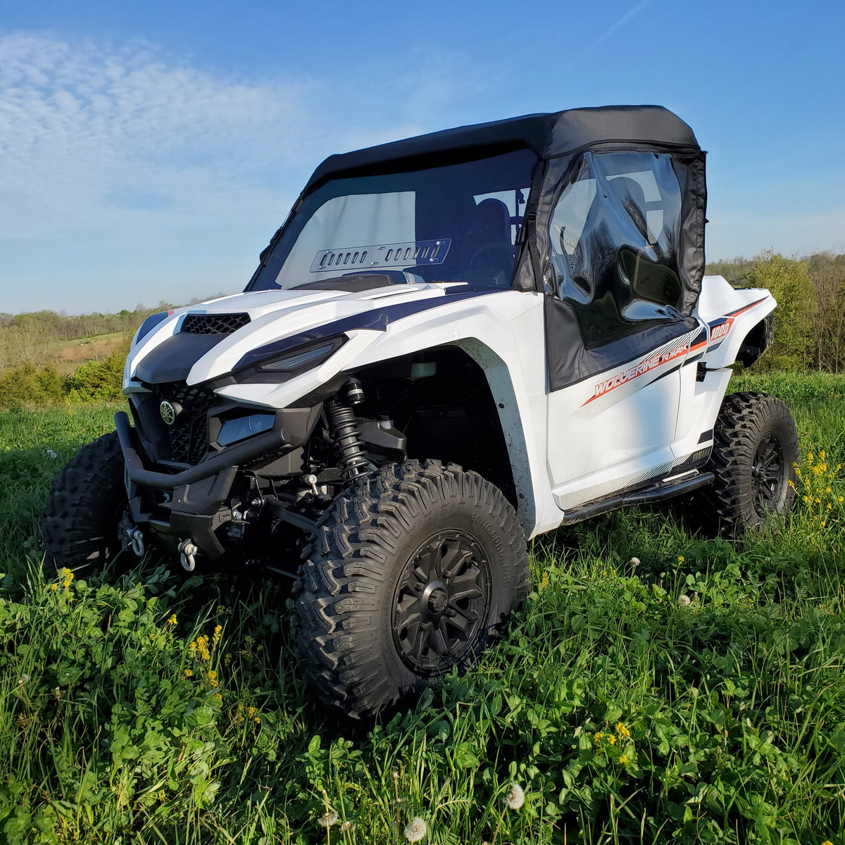 Yamaha Wolverine RMAX2 Full Cab Enclosure (Hard Windshield) by 3 Star UTV, product view 4