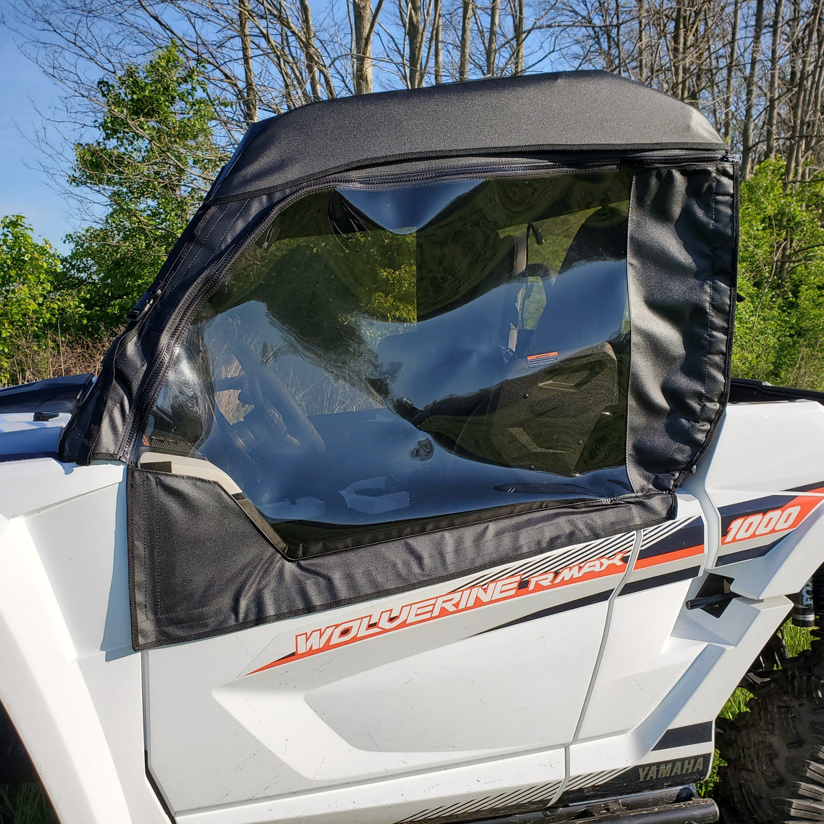 Yamaha Wolverine RMAX2 Full Cab Enclosure (Hard Windshield) by 3 Star UTV, product view 2