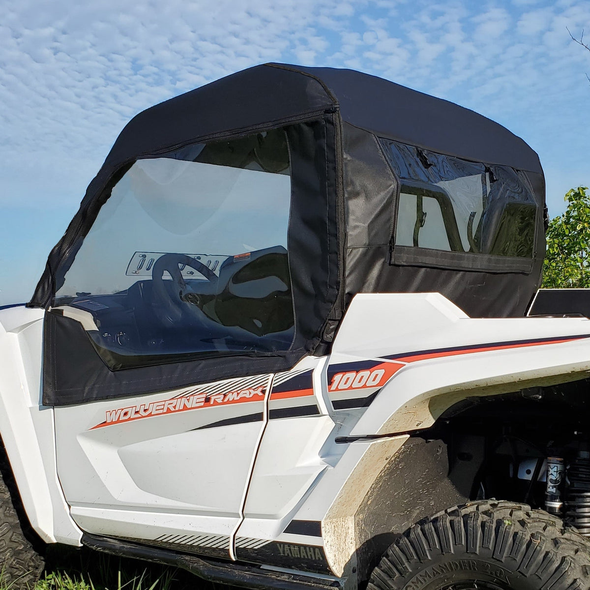 Yamaha Wolverine RMAX2 Full Cab Enclosure (Hard Windshield) by 3 Star UTV, product view 1