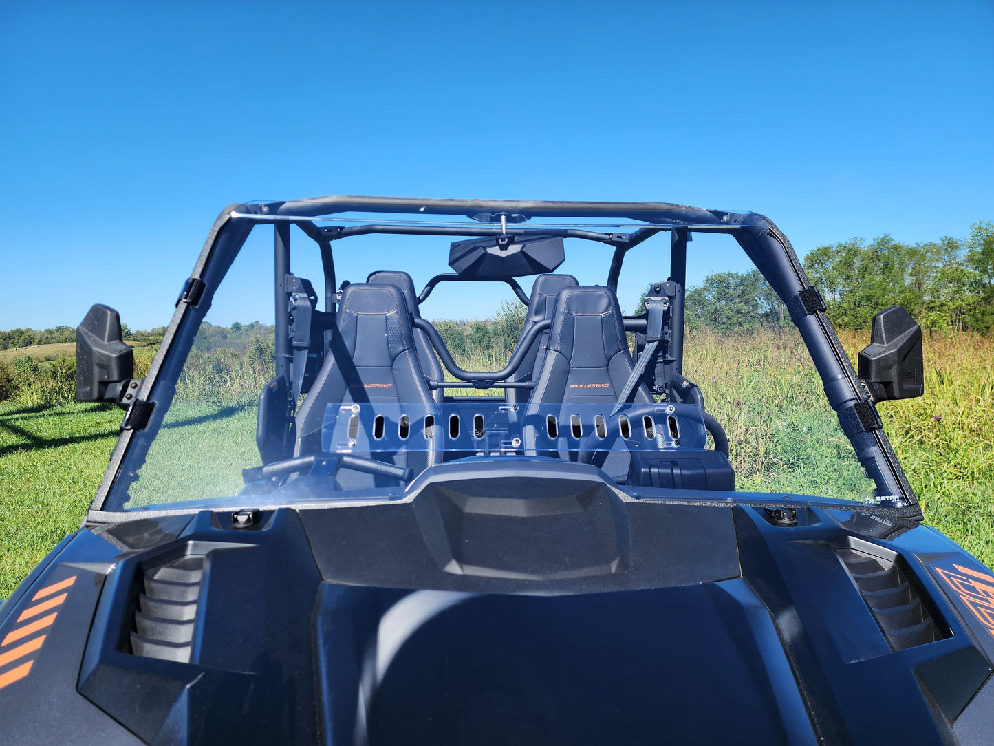 Yamaha Wolverine RMAX 4-1000 - 1 pc General Purpose Windshield
