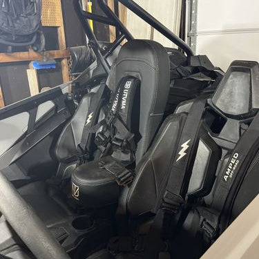 Polaris RZR Pro R / Pro XP / Turbo R Bump Seat with Harness | UTVMA