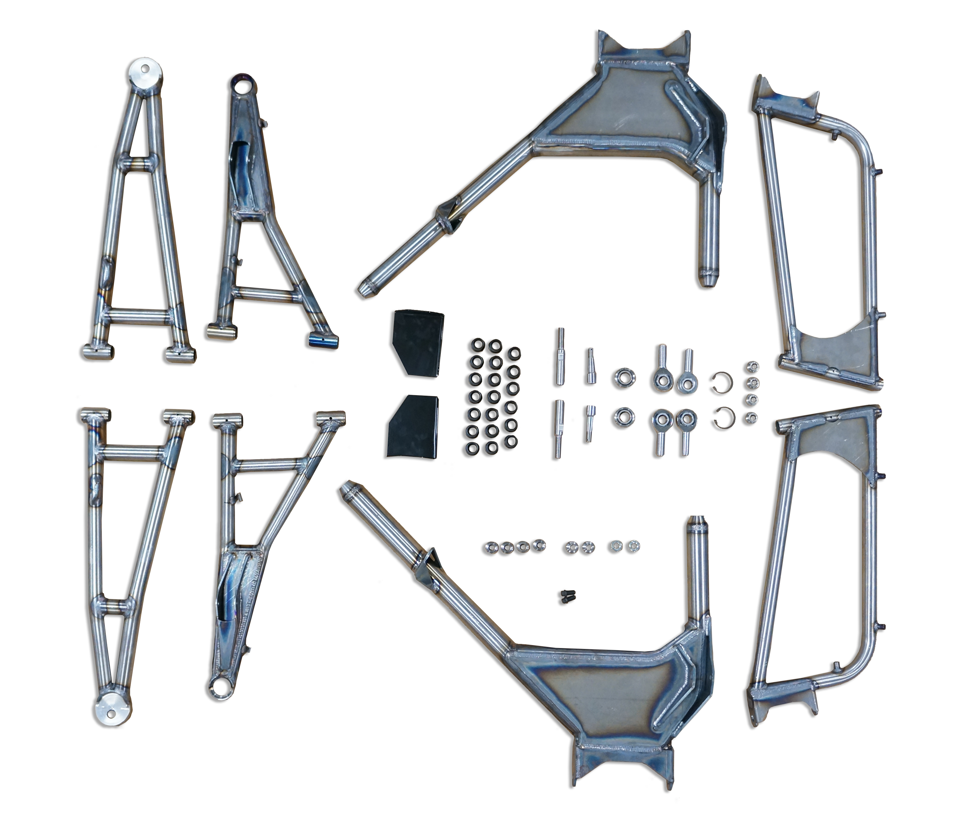 Yamaha YXZ +3.5" MTS Suspension Kit by Lone Star Racing, front view